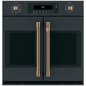 Cafe French Door Wall Oven Handle Kit - Brushed Bronze, , hires