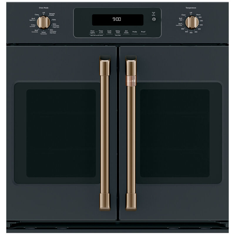 Cafe French Door Wall Oven Handle Kit - Brushed Bronze, , hires