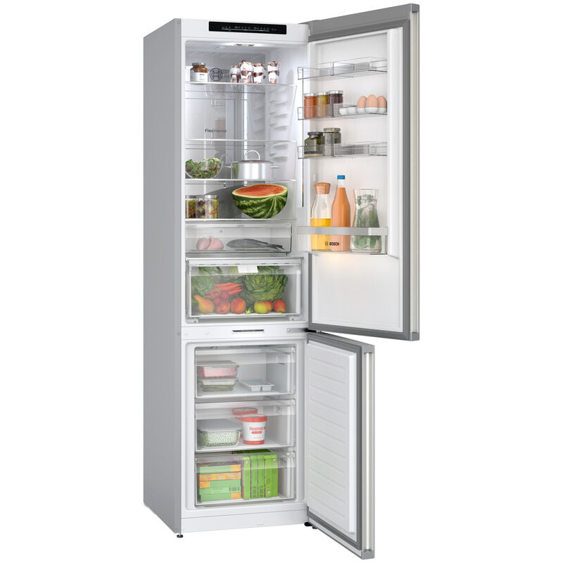 Bosch 500 Series 24 in. 12.8 cu. ft. Smart Counter Depth Bottom Freezer Refrigerator - Stainless Steel, , hires