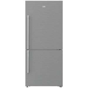 Beko 30 in. 16.2 cu. ft. Counter Depth Bottom Freezer Refrigerator - Fingerprint Resistant Stainless, , hires