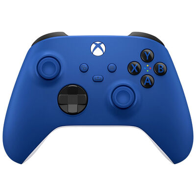 Xbox - Wireless Controller for Xbox Series X, Xbox Series S, and Xbox One - Shock Blue | QAU-00065