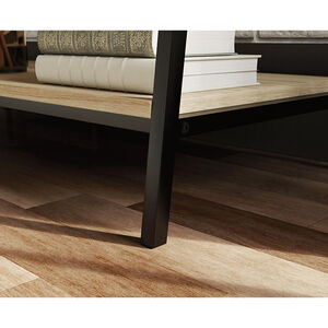 Sauder Wood & Metal 2 Shelf TV Stand with Mount - Charter Oak, , hires