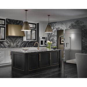 Monogram 48 in. 30.7 cu. ft. Built-In Smart Side by Side Refrigerator with Ice & Water Dispenser - Stainless Steel, , hires