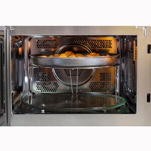 GE 21 in. 1.0 cu. ft. Countertop Microwave with Convection Cooking - Stainless Steel, , hires