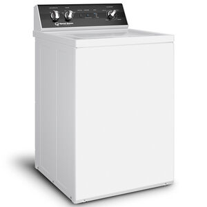 Speed Queen TR3 26 in. 3.2 cu. ft. Top Load Washer with Agitator & Perfect Wash - White, , hires