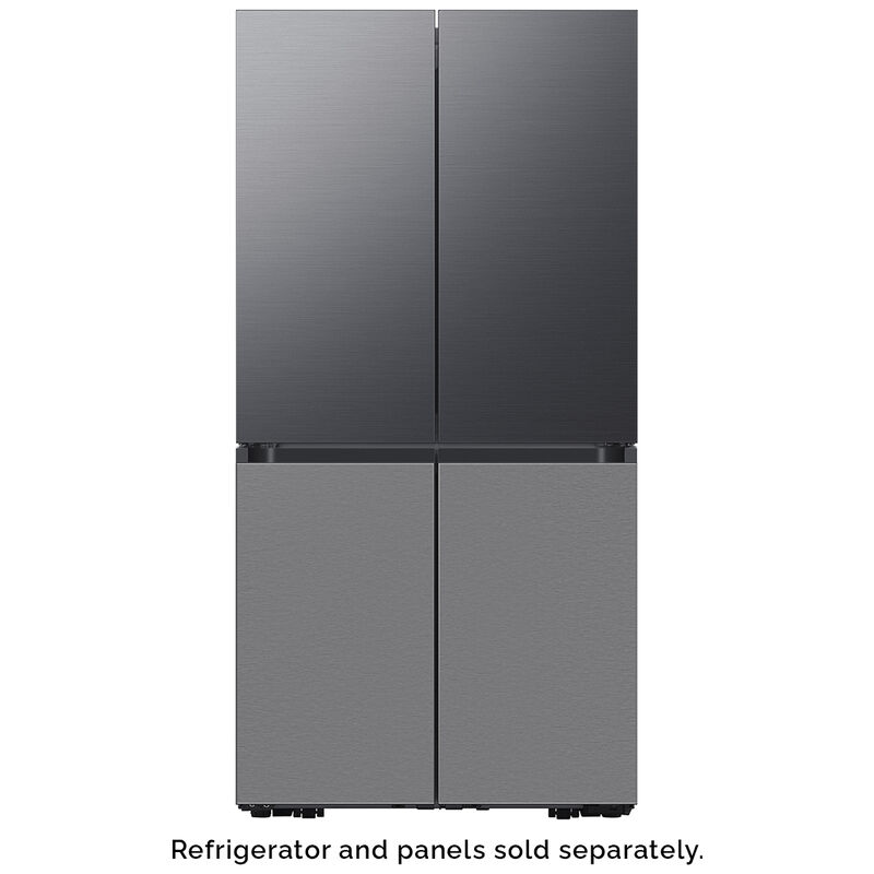 Samsung BESPOKE 4-Door Flex Bottom Panel for Refrigerators - Stainless Steel, , hires