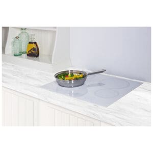 Summit 24 in. 4-Burner Electric Cooktop - White, , hires