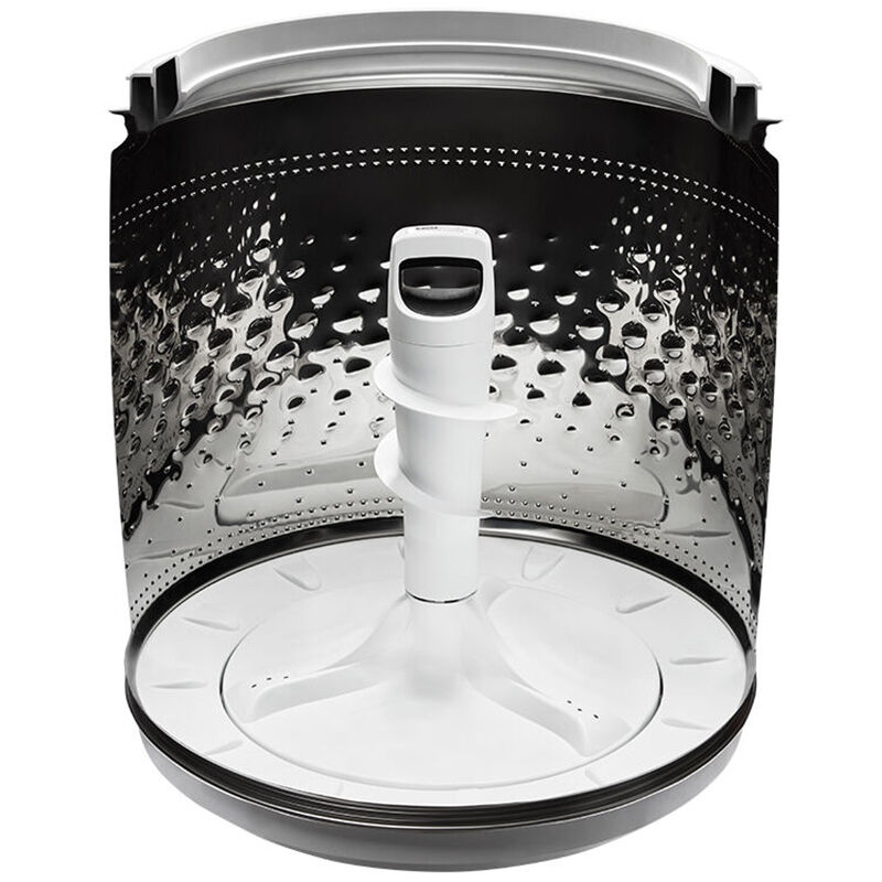 Whirlpool 27 in. 5.3 cu. ft. Smart Top Load Washer with 2-in-1 Removable Agitator & Sanitize with Oxi - White, White, hires