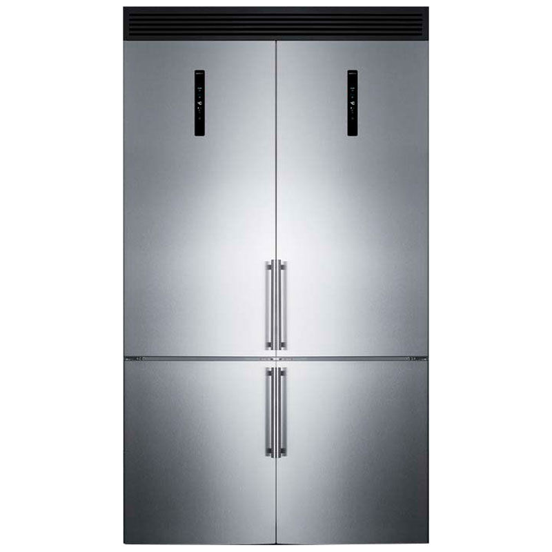 Summit Decorative Refrigerator Grill - Black, , hires