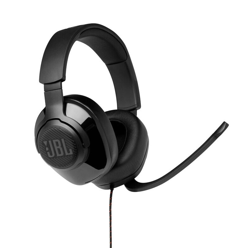 JBL Quantum 200 Surround Sound Wired Gaming Headset for PC, PS5 & Xbox One - Black, , hires