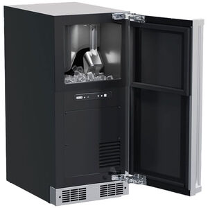 Marvel 15 in. Built-In Ice Maker with 23 Lbs. Ice Storage Capacity, Clear Ice Technology & Digital Control - Stainless Steel, , hires