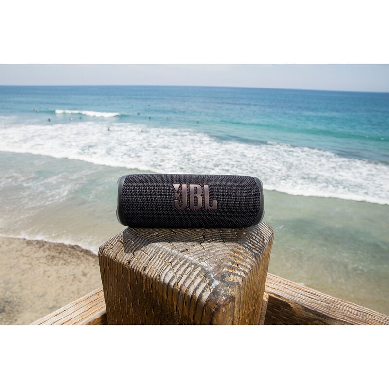JBL Flip 6 Portable Rechargeable Waterproof Bluetooth Speaker - Black, Black, hires