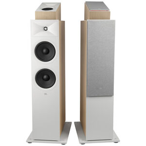JBL Stage 280F 2.5 Way Dual 8 in. (200 mm) Floorstanding Loudspeaker - Latte, Latte, hires