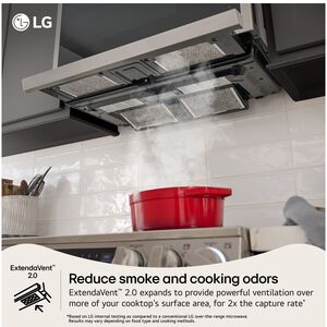 LG 30 in. 2.1 cu. ft. 1050W Smart Over-the-Range Microwave with 400 CFM & Sensor Cooking - PrintProof Stainless Steel, , hires