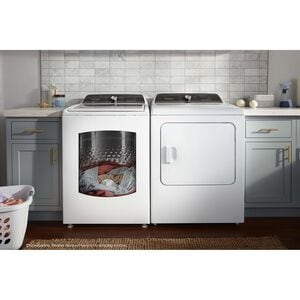 Whirlpool 29 in. 7.0 cu. ft. Electric Dryer with Moisture Sensing Dryer & Steam Cycle - White, , hires