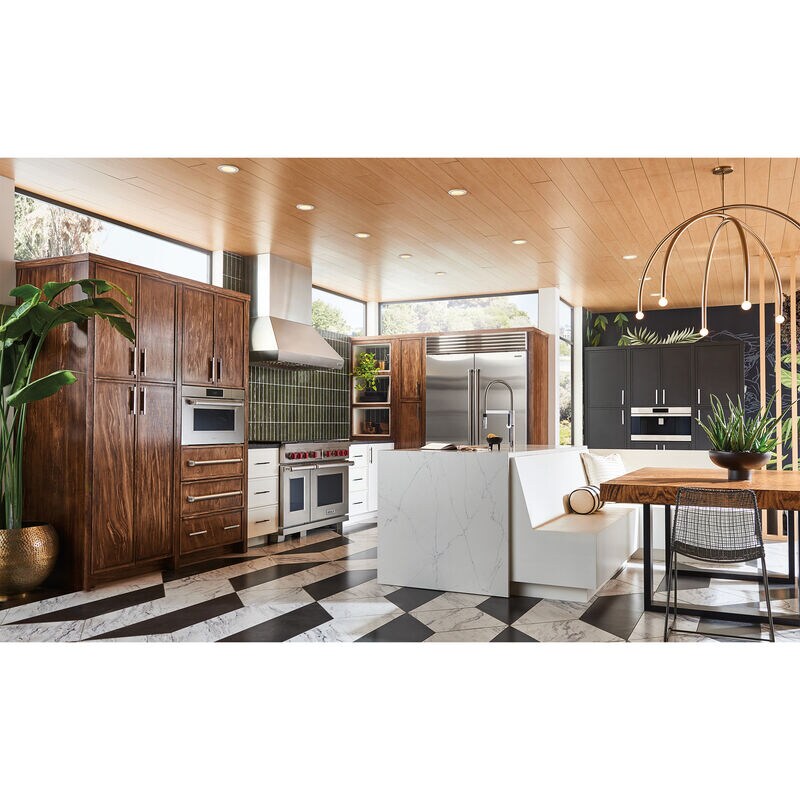 Wolf M Series 30 in. 2.4 cu. ft. Steam Electric Single Wall Oven with Dual Convection - Stainless Steel, , hires