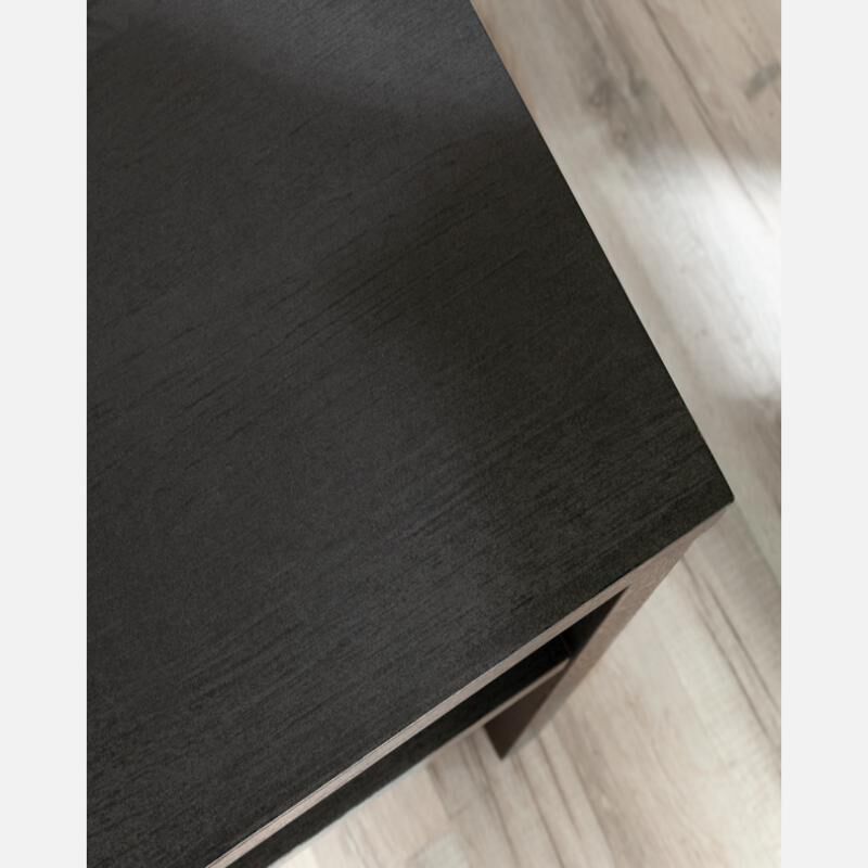 Sauder Harvey Park Collection Large TV Credenza - Raven Oak, , hires