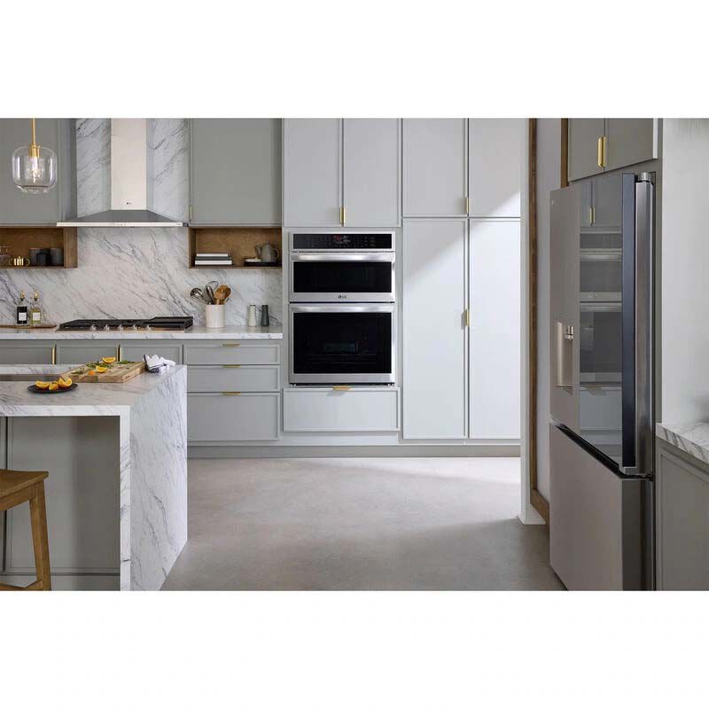 LG 30 in. 6.4 cu. ft. Electric Smart Oven Microwave Combo Wall