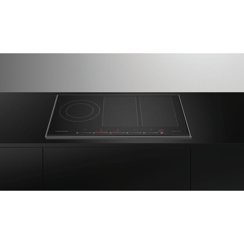 Fisher & Paykel Series 9 36 in. Induction Cooktop with 5 Smoothtop Burners - Black Glass, , hires