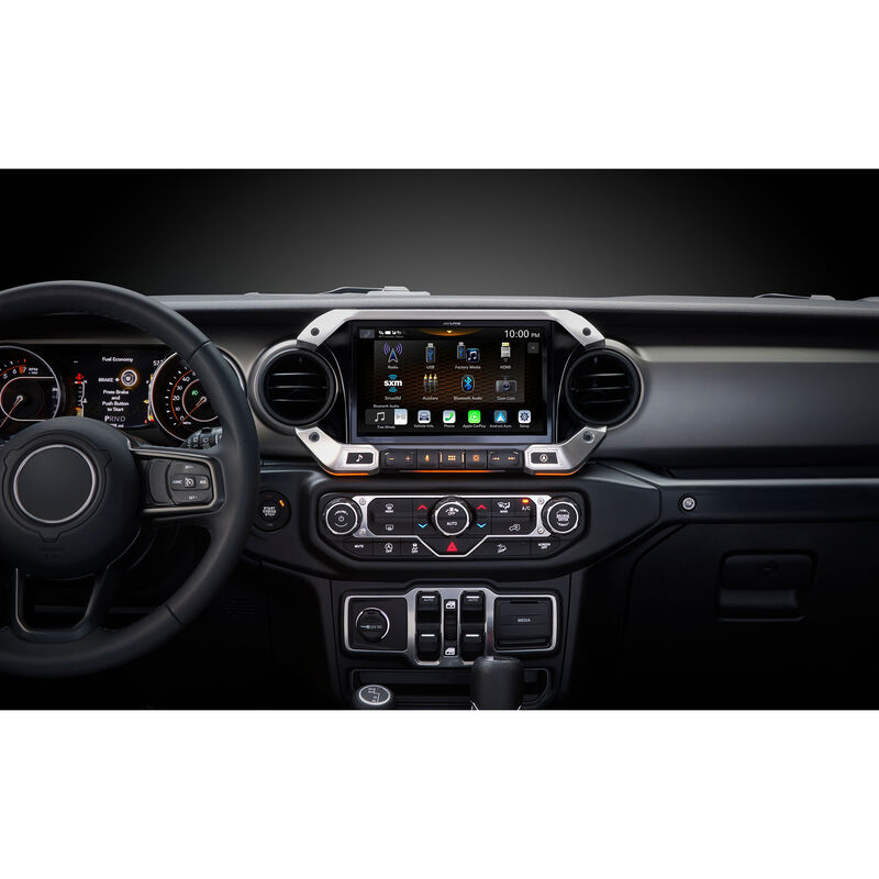 Alpine 9" Weather-Resistant Digital Media Receiver with Hi-Res Audio Playback for 2018-Up Jeep Wrangler JL and Gladiator, , hires