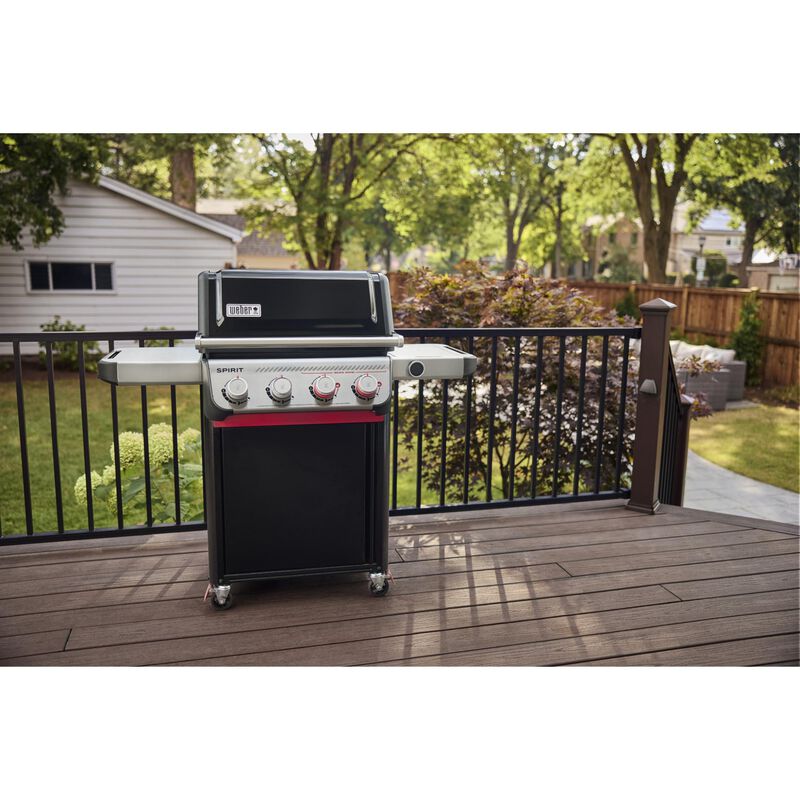 Weber Spirit EP-425 4-Burner Liquid Propane Gas Grill with Snap Jet Ignition System & Sear Burner - Black, , hires