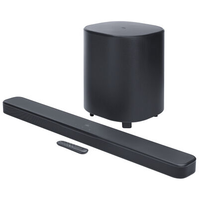 JBL 5.1 Channel Dolby Atmos Smart Sound Bar with Bluetooth & Wireless Subwoofer - Black | JBLBAR500M2