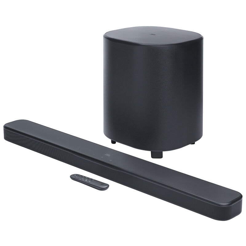 JBL 5.1 Channel Dolby Atmos Smart Sound Bar with Bluetooth & Wireless Subwoofer - Black, , hires