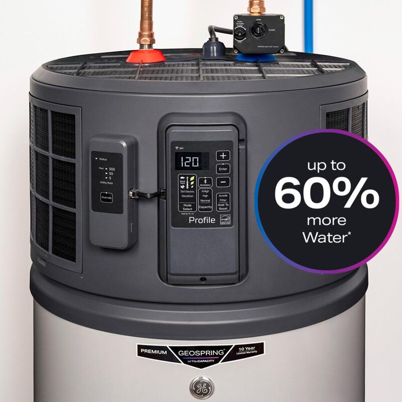 GE Profile GEOSPRING Smart Hybrid Heat Pump Water Heater 40 gallon - 240V - FlexCapacity, , hires