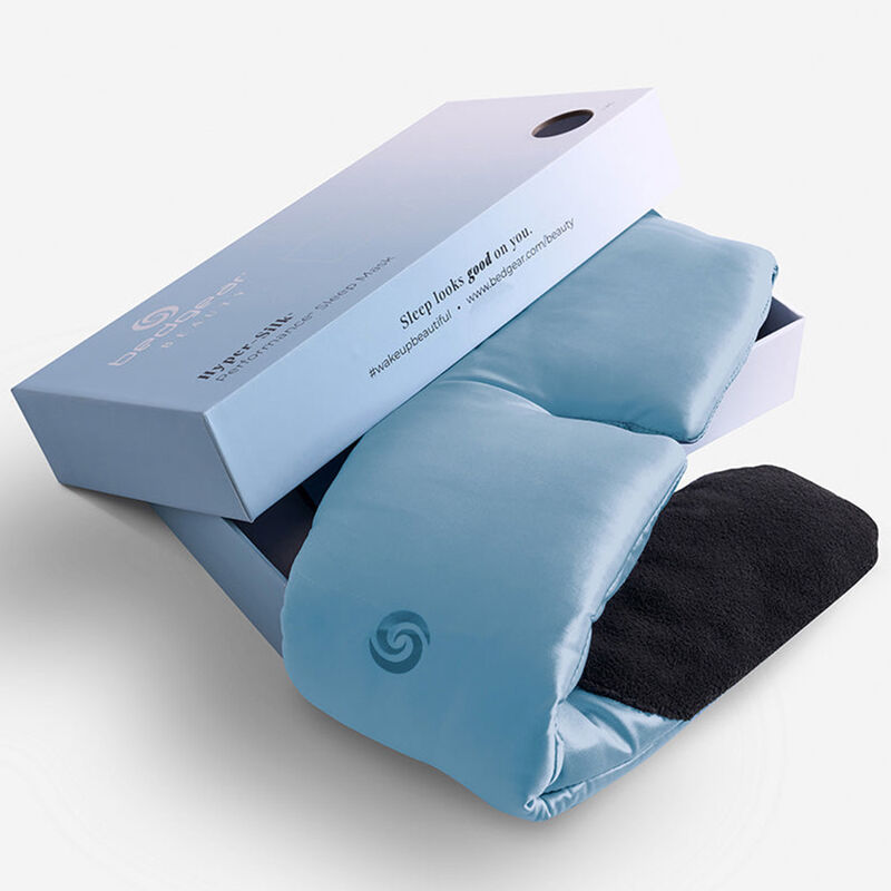 BEDGEAR Hyper-Silk Eye Mask - Misty Blue, , hires