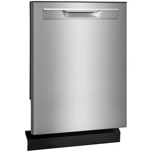 Frigidaire Gallery 24 in. Top Control Dishwasher with 52 dBa Sound Level & Pocket - Stainless Steel, Stainless Steel, hires