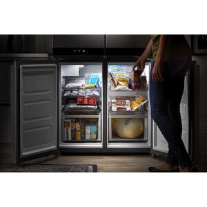 Whirlpool 36 in. 19.4 cu. ft. Counter Depth 4-Door French Door Refrigerator with Ice Maker - Fingerprint-Resistant Stainless Finish, , hires