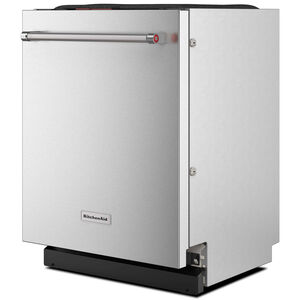 KitchenAid 24 in. Top Control Dishwasher with 39 dBa Sound Level & 3rd-Rack - Stainless Steel with PrintShield Finish, Stainless Steel with PrintShield Finish, hires