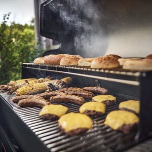 Weber Searwood XL 600 Wood Pellets Grill - Black, , hires