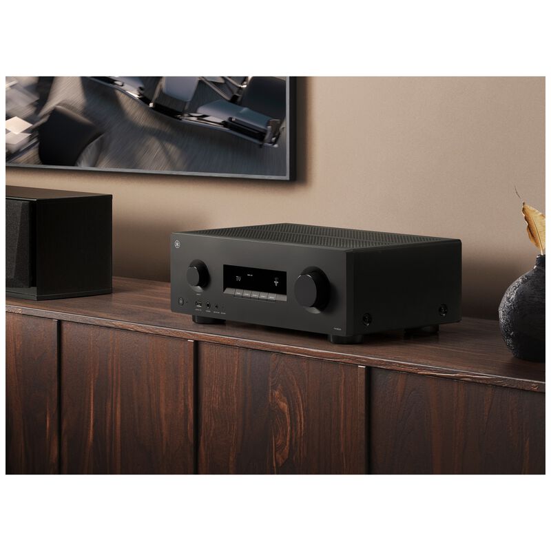 Yamaha 5.2-Channel 8K Home Theater AV Receiver - Black, , hires