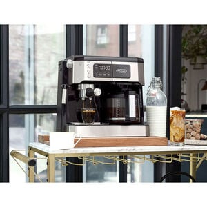De'Longhi All-in-One Coffee & Espresso Maker, Cappuccino, Latte Machine + Advanced Milk Frother, , hires