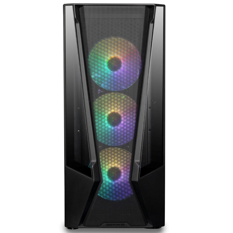 iBUYPOWER TraceMeshA7R78XT01 Gaming Desktop - AMD Ryzen 7 7700, AMD Radeon RX 7800 XT 16GB, 32GB DDR5 RGB RAM, 2TB NVMe SSD, , hires