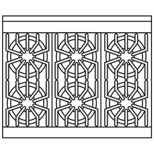 Viking 5 Series 36 in. 5.1 cu. ft. Standard Convection Gas Range with 6 Sealed Burners - Cast Black, Cast Black, hires