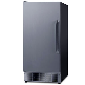 Summit 15 in. Built-In Undercounter Commercial-Use Ice Maker with 25 lb. Ice Storage, Auto-Defrost & Digital Control - Stainless Steel, , hires