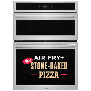 Frigidaire Gallery 30 in. 7.0 cu. ft. Smart Steam Electric Electric Microwave/Wall Oven Combo with True European Convection - Stainless Steel, , hires