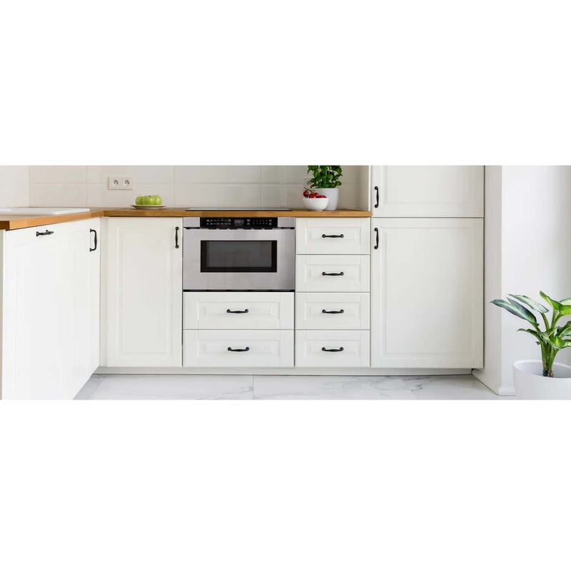 Sharp 24 in. 1.2 cu. ft. 950W Drawer Microwave with Sensor Cooking - Stainless Steel, , hires