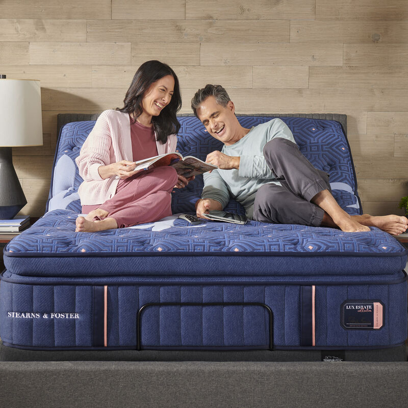 Stearns & Foster Lux Estate Medium EPT Mattress - Queen Size, , hires