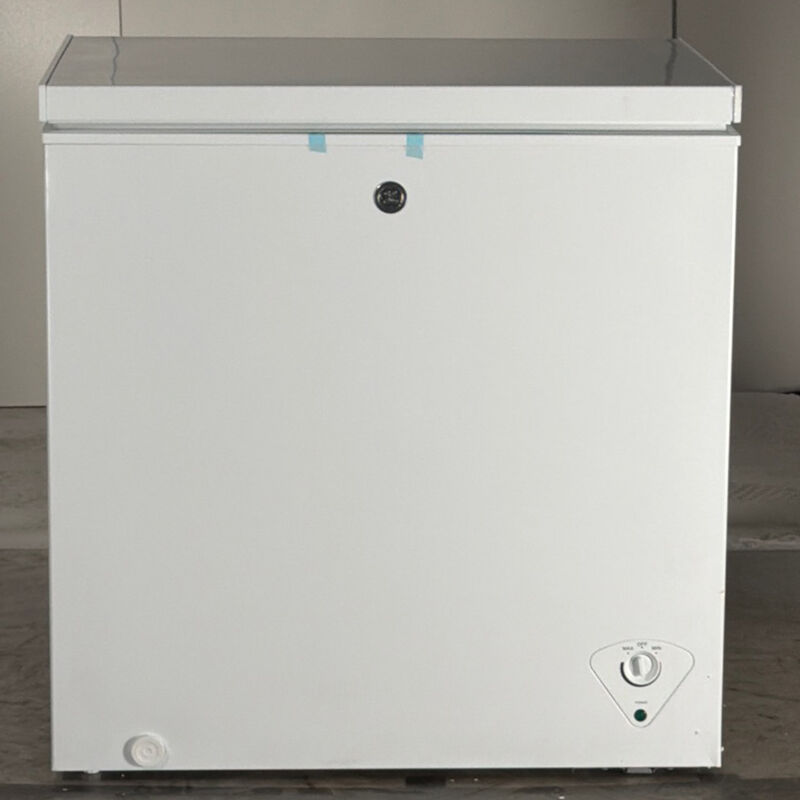GE 32 in. 7.0 cu. ft. Garage-Ready Chest Freezer - White (Open Box Excellent Condition), , hires
