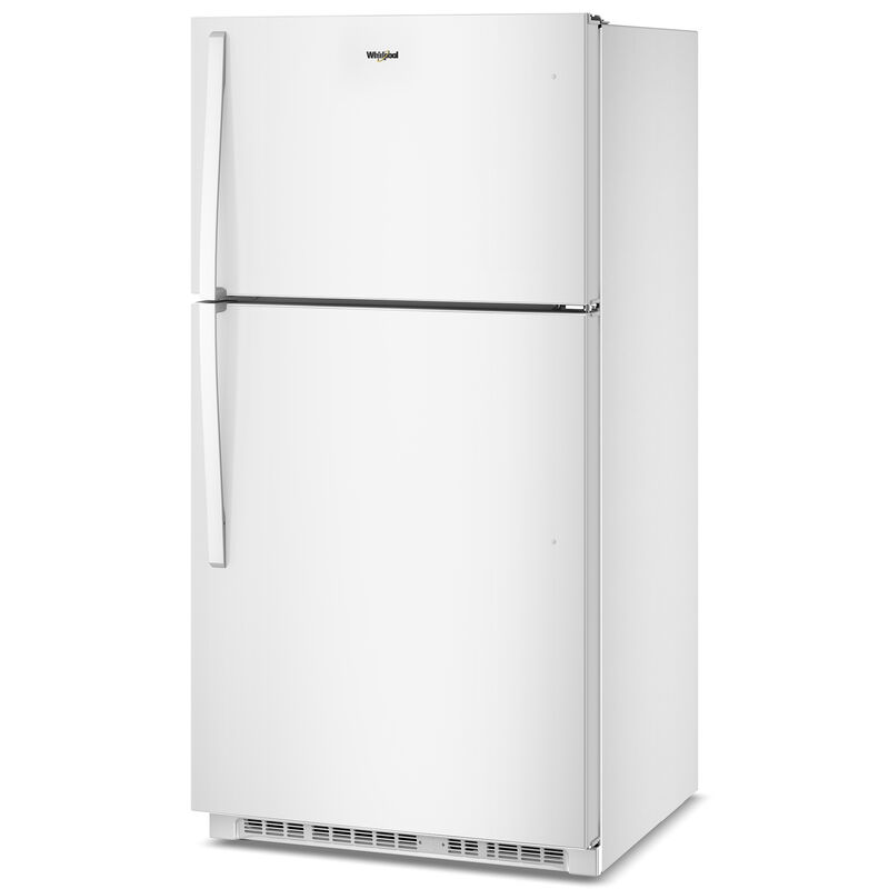 Whirlpool 33 in. 21.3 cu. ft. Garage-Ready Top Freezer Refrigerator - White, White, hires