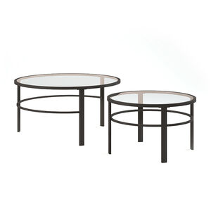 Hudson & Canal Gaia Nesting Table - Blackened Bronze, , hires