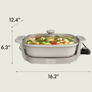 Bella Fits-anywhere Kitchenware Make & Take Electric Skillet, , hires
