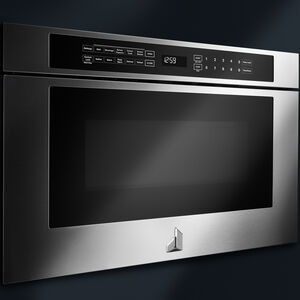 JennAir Rise 24 in. 1.2 cu. ft. 950W Drawer Microwave with Sensor Cooking - Stainless Steel, , hires
