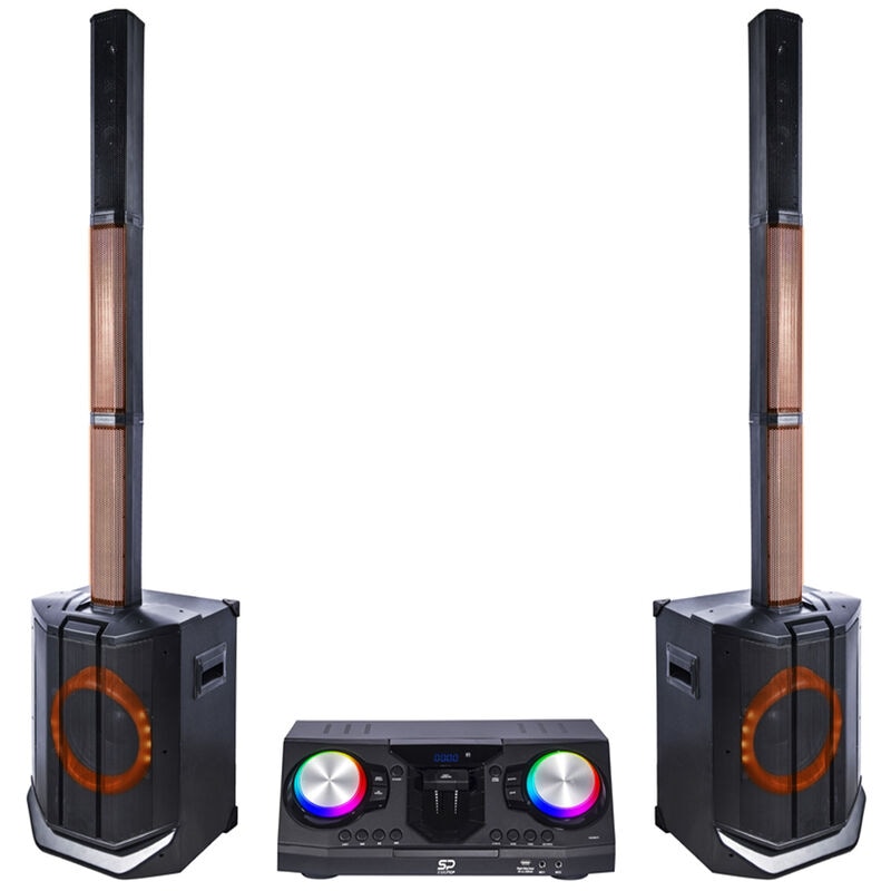 Alien Pro Home Entertainment Bluetooth & Karaoke System - Black, , hires
