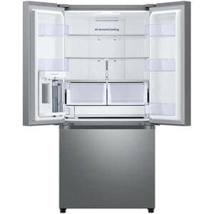 Samsung 33 in. 24.5 cu. ft. Smart French Door Refrigerator with Internal Water Dispenser - Fingerprint Resistant Stainless Steel, , hires
