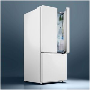 Midea 30 in. 18.4 cu. ft. French Door Refrigerator - White, White, hires