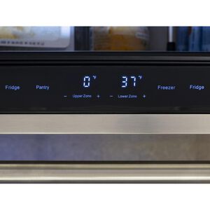 Zephyr Presrv Series 24 in. 3.9 cu. ft. Double Refrigerator & Freezer Drawers - Stainless Steel, , hires